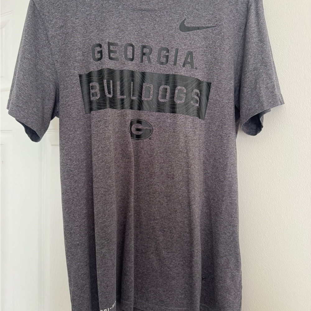 Nike Dark Gray Georgia Bulldogs Men's Tee